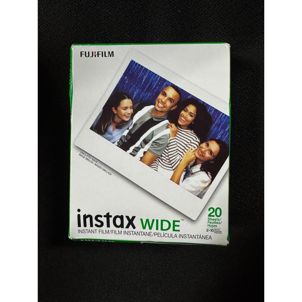 New Sealed Fujifilm instax WIDE Instant Film - expires 2/27